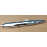 VÝFUK PRAVÝ DOUTNÍK - CHROM - JAWA 300CL + MODEL 42 - (ZÁNOVNÍ DÍL)